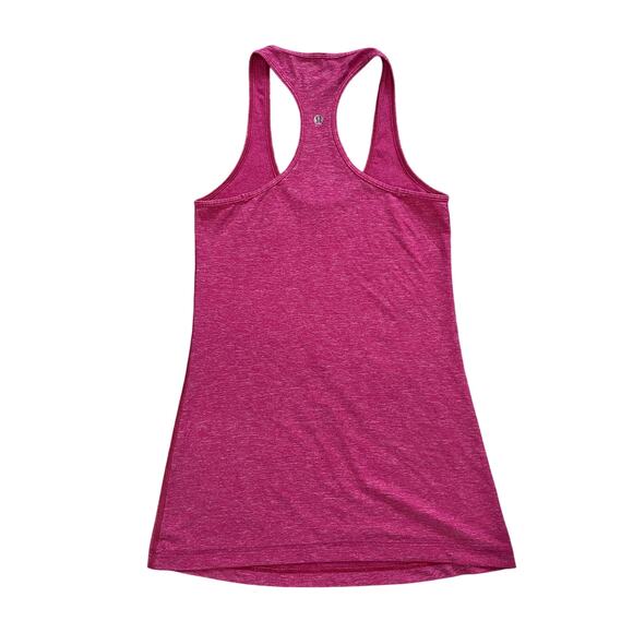 LuLulemon Muscle Tee Racerback Top in Pink - Picture 2 of 6